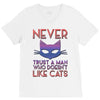 never trust a man V-Neck Tee
