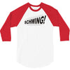 schwing! 3/4 Sleeve Shirt