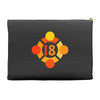 orange 18 Accessory Pouches