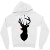 deer skull christmas Zipper Hoodie