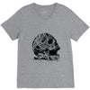 celtic skull V-Neck Tee