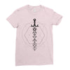 Dungeon Dice Sword T-Shirt Ladies Fitted T-Shirt