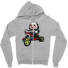 brent rubber Zipper Hoodie