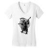 reaper skater Women's V-Neck T-Shirt