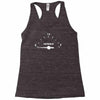 low patience warning  funny Racerback Tank