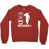 eat sleep battlefield 4, funny Crewneck Sweatshirt