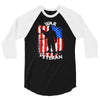 war veteran 3/4 Sleeve Shirt