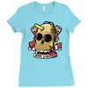 insert brain here Ladies Fitted T-Shirt