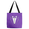 classic black tuxedo t shirt Tote Bags