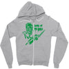 zombie bro Zipper Hoodie