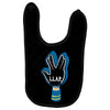 llap foam finger Baby Bibs