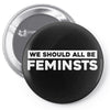 we should all be feminists Pin-back button
