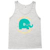 an elephant never cares Tank Top
