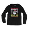 most wanted beard man this christmas Long Sleeve Shirts