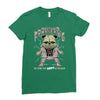 frankenpug Ladies Fitted T-Shirt