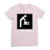 game over baby Ladies Fitted T-Shirt