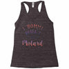 l homme parfait est motard Racerback Tank