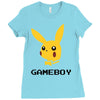 picachu gameboy Ladies Fitted T-Shirt