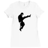 the funny wishky Ladies Fitted T-Shirt