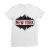 new york Ladies Fitted T-Shirt