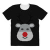 christmas reindeer rudolph All Over Women's T-shirt
