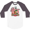 funny rude  beaver liquors, ideal gift or birthday present. 3/4 Sleeve Shirt
