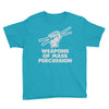 weapons of mass percussion Youth Tee