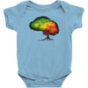 time leaves Baby Bodysuit