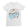 quiet place Ladies Fitted T-Shirt