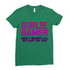 girlie gamer Ladies Fitted T-Shirt