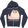 Go F Yourself Zipper Hoodie
