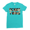 Dobre Twins Photo Ladies Fitted T-Shirt