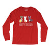happy meowr Long Sleeve Shirts