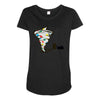 twister Maternity Scoop Neck T-shirt