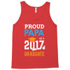 Class of 2017 Proud Papa Graduation Tank Top