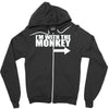 im with monkey Zipper Hoodie