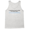 im going to go stand outside so if anyone asks im outstanding Tank Top