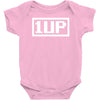 1 up funny video game Baby Onesie