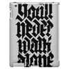 you'll never walk alone iPad 3 and 4 Case