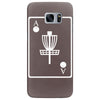 disc golf ace card target chains frisbee basket Samsung Galaxy S7 Edge