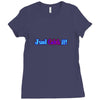 just catch it Ladies Fitted T-Shirt