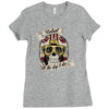 rebel 'til the end Ladies Fitted T-Shirt
