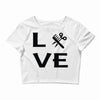 love hairstylist Crop Top