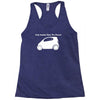 only smarties have the answer'   funny Racerback Tank
