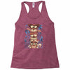 crazy totem Racerback Tank
