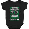Never Underestimate The Strength Of A Liver Cancer Warrior Baby Bodysuit