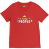 I Hate People V-Neck Tee