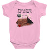 the pilgrimage Baby Onesie