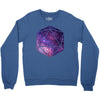 d20 galaxy Crewneck Sweatshirt