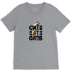 cats cats cats V-Neck Tee